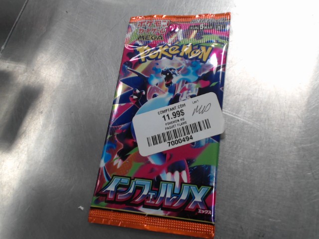 Paquet de carte japan mega inferno x