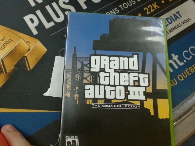 Grand thet auto iii 3 xbox