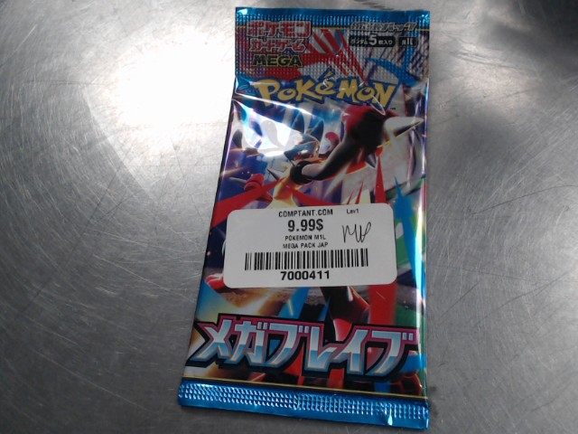 Paquet de carte pokemon japan mega