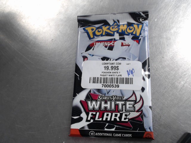 Paquet de carte pokemon white flare