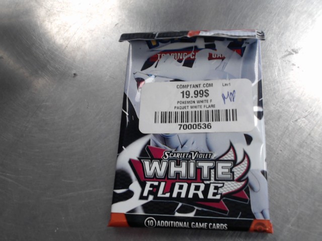 Paquet de carte pokemon white flare
