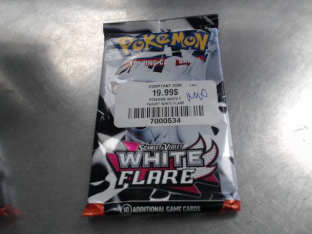 Paquet de carte pokemon white flare