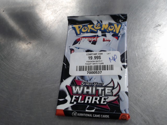 Paquet de carte pokemon white flare