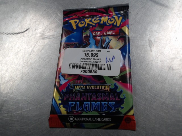 Paquet de carte phantasmal flames