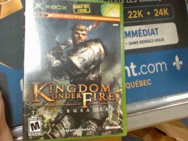 Kingdom under fire the crusaders xbox