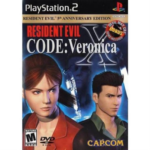 Resident evil veronica anniversary ps2