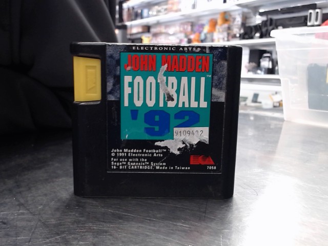 John madden football 92
