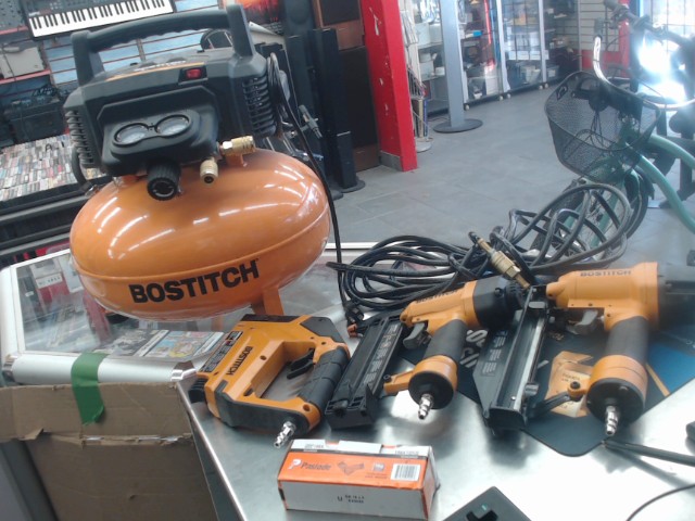 Kit compresseur + nailgun