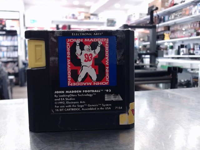 John madden footbal 93