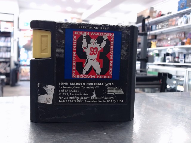 John madden football 93