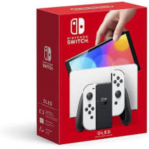 Nintendo switch oled dans sa boite