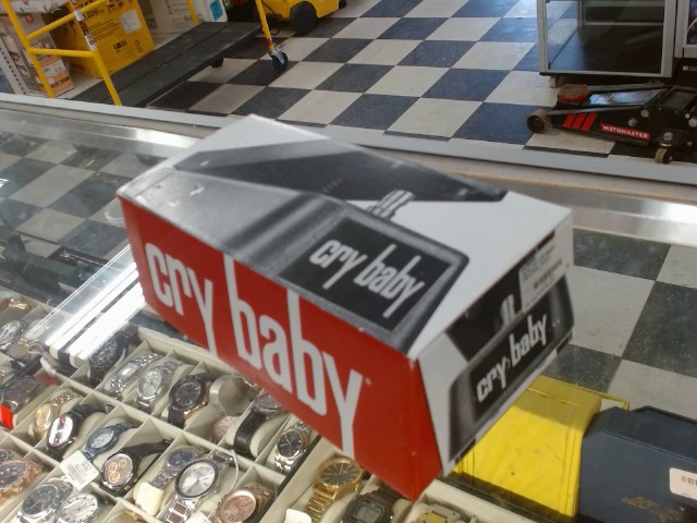 Cry baby wah