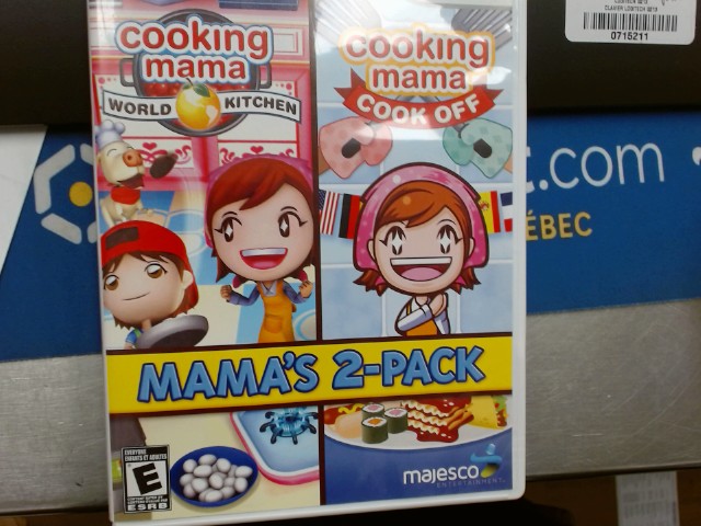 Wii cooking mama 2 pack