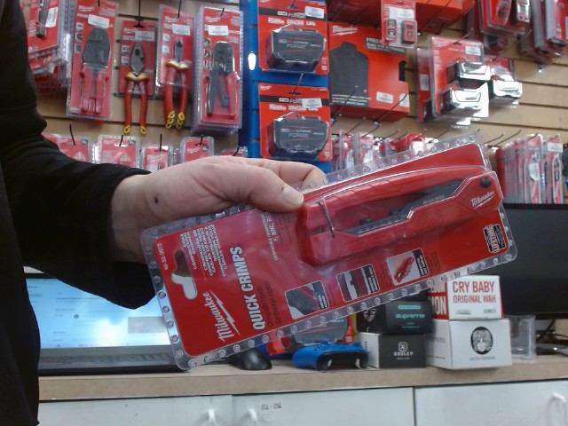 Crimper coax