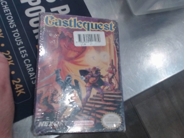 Castlequest in box reseale