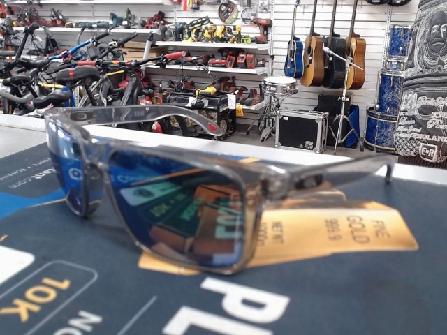 Lunette polariz� frame transparent noir