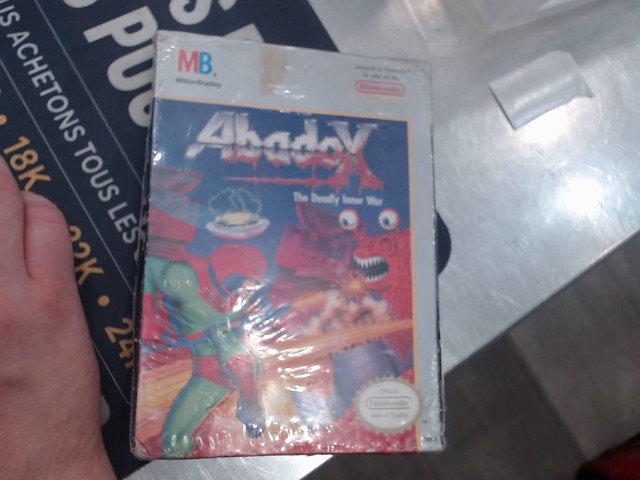 Abadox resealed