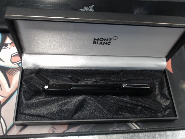 Mont blanc m rollerball black resin