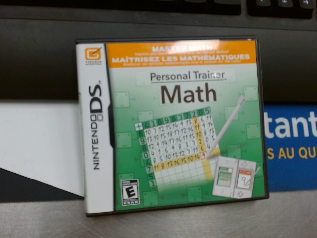 Personal trainer math nin ds