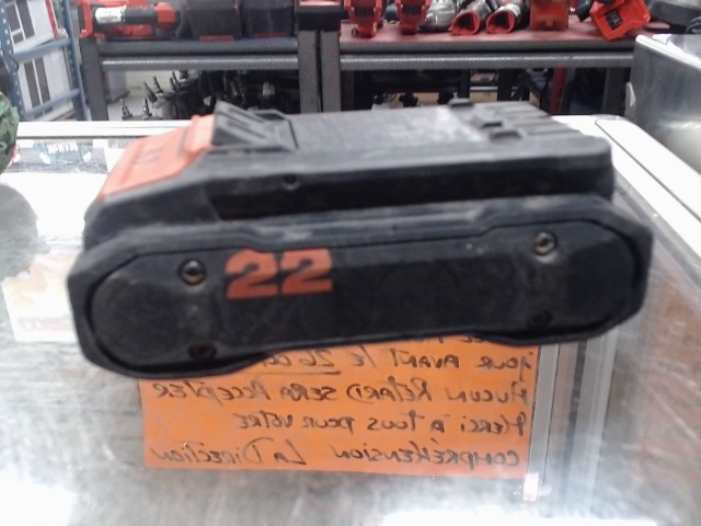 Batterie 21.6v 2.5ah
