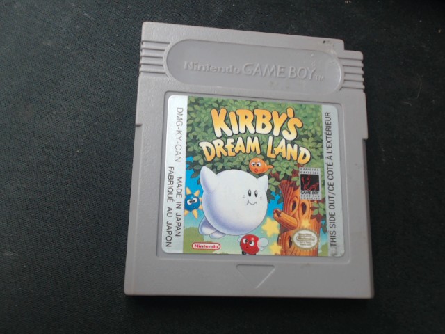 Jeux nintendo gameboy kirby dreamland nb