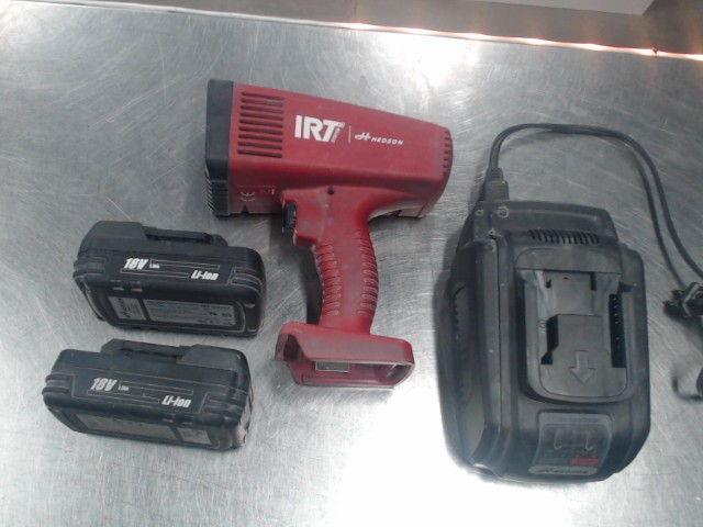 Hedson irt uv curing lamp + 2 batt + chr