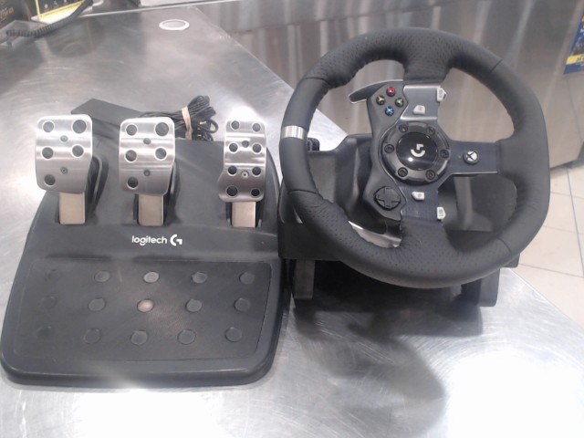 (v)volant et pedals pour jeux de courses