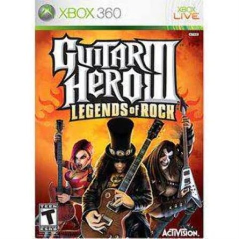Guitar hero iii legends of rock