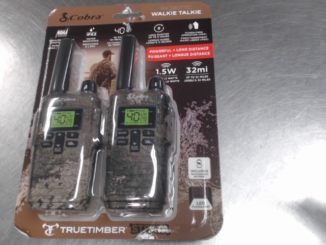 2x walkie talkie cobra
