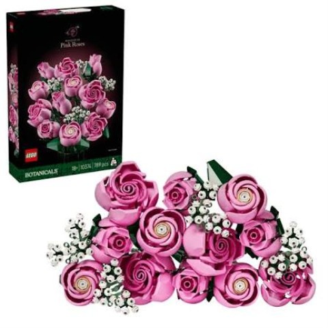 Botanicals pink roses bouquet