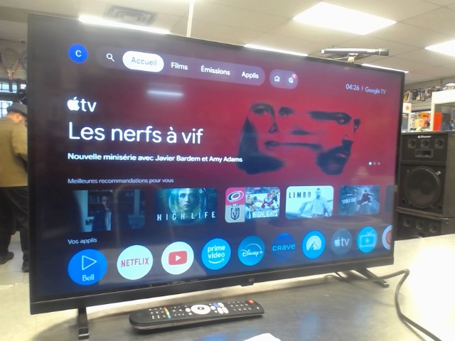 Tv 32 pouces smart tv + man