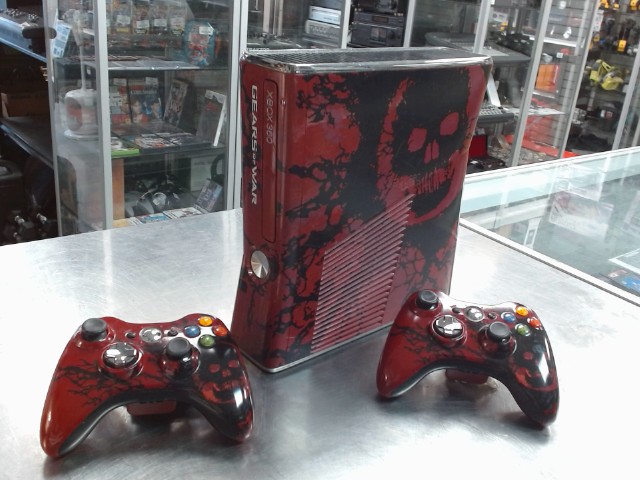 Console xbox 360 gears wars edition comp