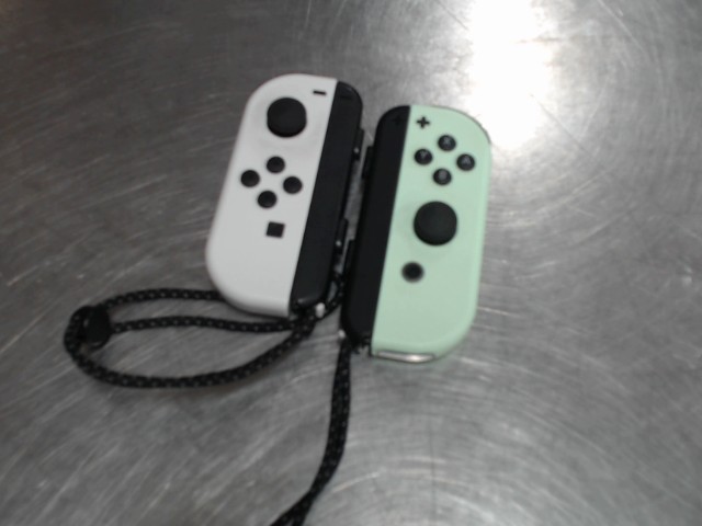 Manette switch blanc/vert