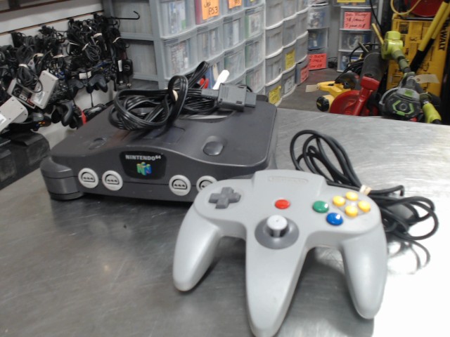 Console nintendo 64avec man+fils