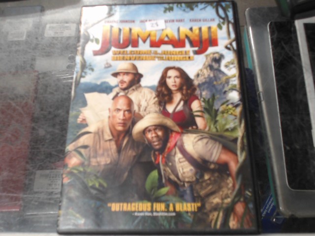 Jumanji: bienvenu dans la jungle