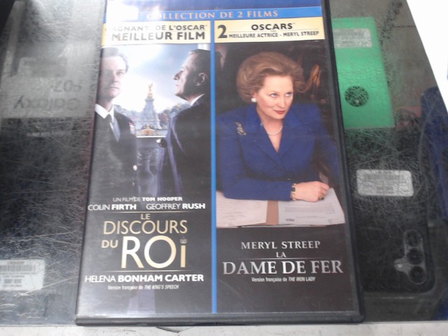 Le discours du roi/la dame de fer