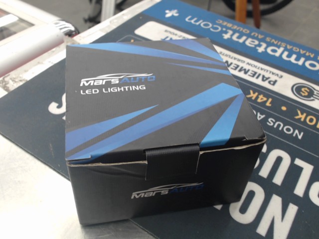 Led lighting in box for car