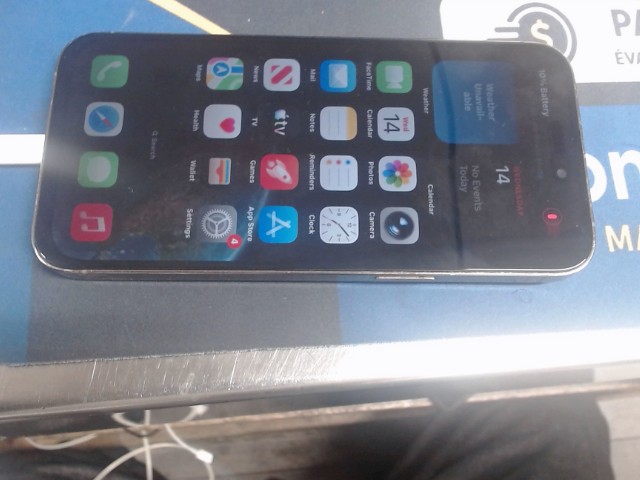Iphone 14 pro max  128 gb beigeaveccase