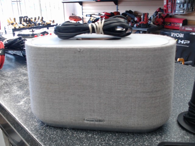 Google assisted bluetooth speaker gris