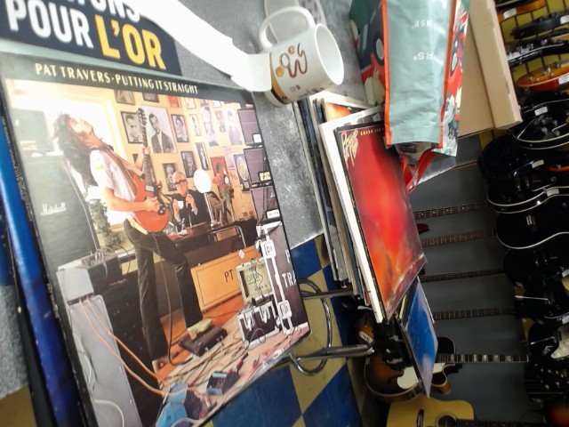 Pat travers putting it straight vinyl