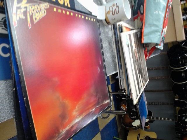Pat travers band crash and burn vinyl