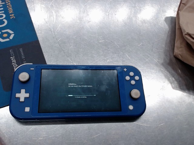Nintendo switch lite ss chr bleu