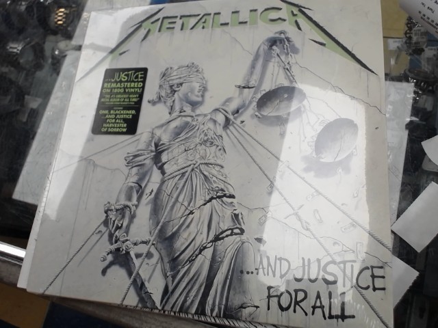 Metallica and justice for all vinyl