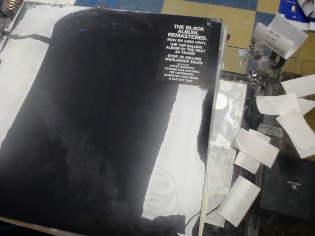 Metallica  the black album vinyl