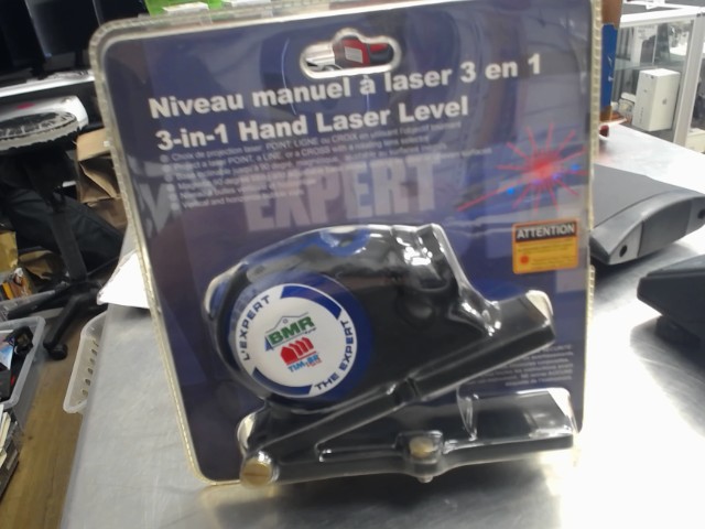 Niveau manuel a laser 3en1 neuf/vieu mod