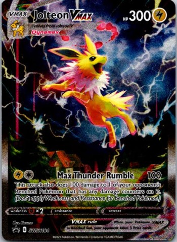 Pokemon jolteon vmax swsh184