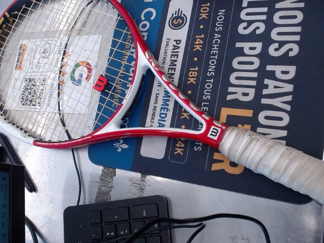 Raquette de tennis ncode six-one95 wilso