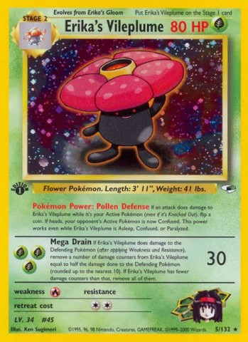 Pokemon erikas vileplume n5