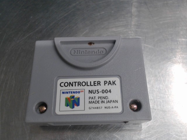 Nintendo controller pak