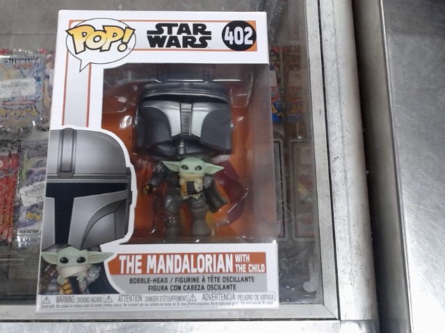 Pop mandolorien + grogu